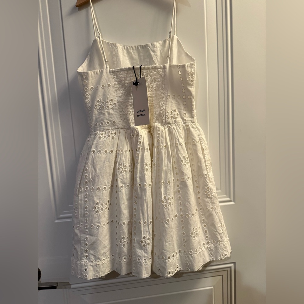 NWT! Damson Madder Penelope Eyelet Minidress - Picture 3 of 6